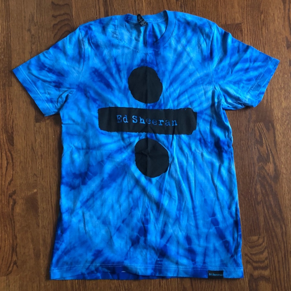 Ed Sheeran Divide 2017 Tour Tie Dye T-shirt